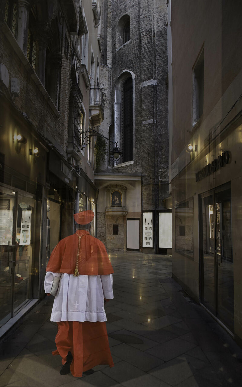 Forgive Me Father, Why Should I Bother - a Photographic Art by Sabrina Leeder